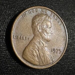 1975-P Lincoln Memorial Cent, Cir, BR, Pastel TONING, CLEAR FIELDS!  01-0008